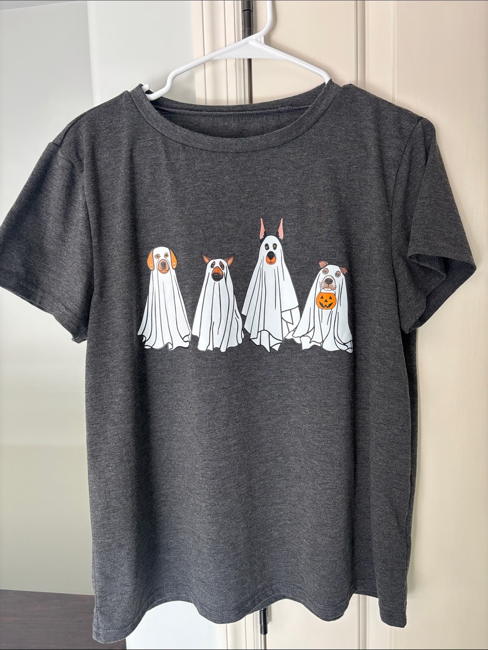 Boutique Halloween Ghost Dogs Pet T-Shirt